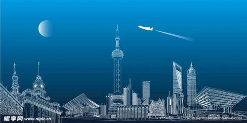 城市線條設(shè)計圖